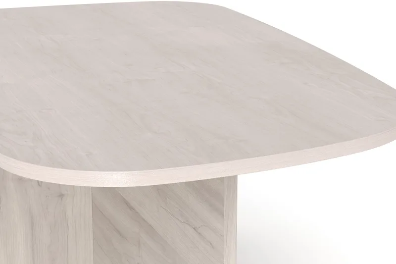 Coffee table Bark - Hvitlasert eik - Møbler - Bord - Sofabord
