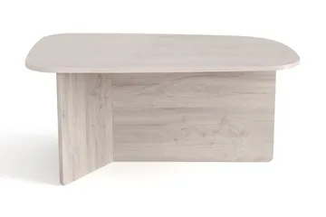 Coffee table Bark - Hvitlasert eik - Møbler - Bord - Sofabord