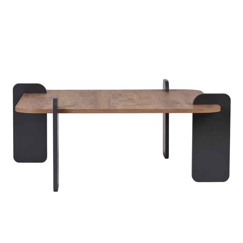 Coffee Table Nordure Furu Svart - Møbler - Bord - Sofabord