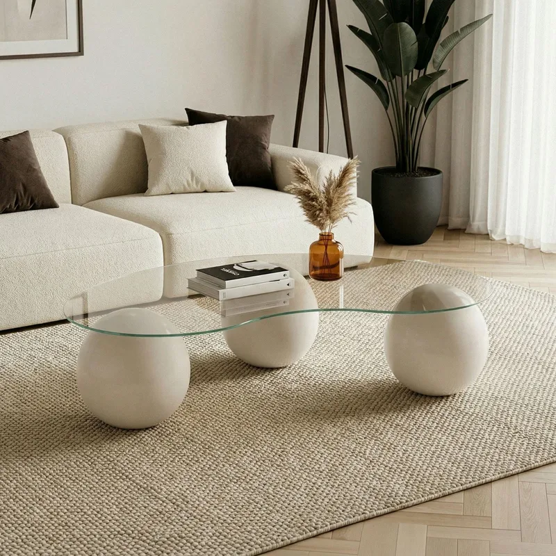 Coffee Table Nordure Transparent - Møbler - Bord - Sofabord