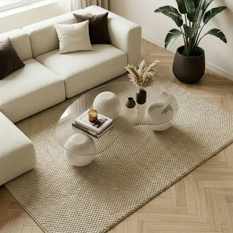 Coffee Table Nordure Transparent - Møbler - Bord - Sofabord