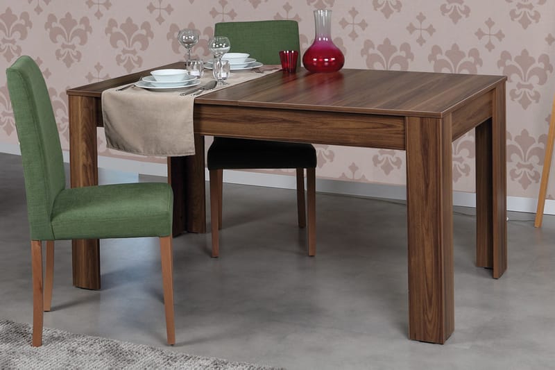 Comfortale Spisebord Forlengningsbart - Eik/Brun - Spisebord & kjøkkenbord