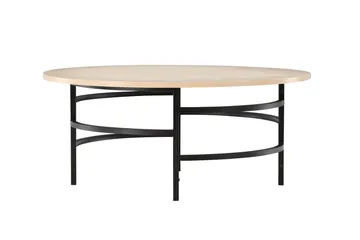 Copenhagen Sofabord 100 cm - Hvitlasert - Møbler - Bord - Sofabord