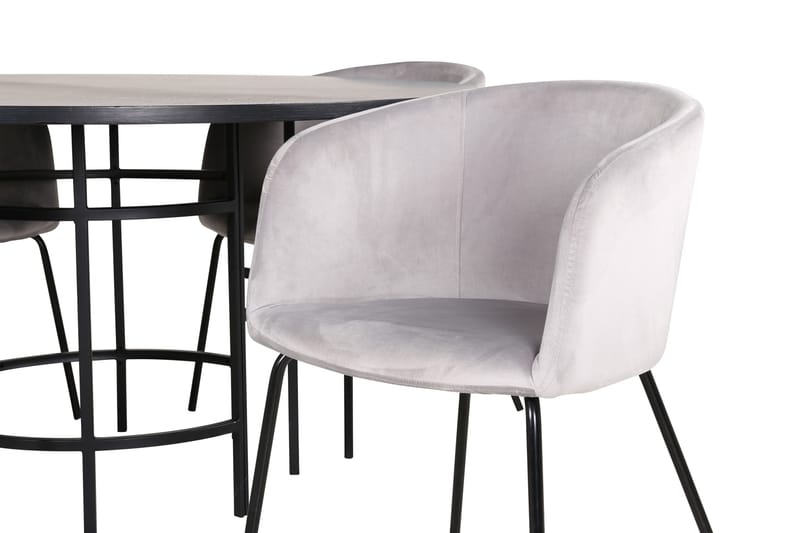 Copenhagen spisegruppe 140 cm rund med 4 Berit-stoler - Møbler - Bord - Spisegrupper