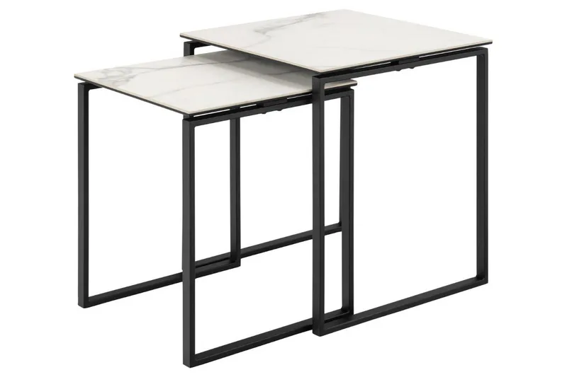 Cynthia Sofabord 50 cm, Hvit