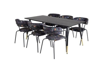 Daicy Spisebord 180 cm med 6 stk. Arcarazo Lenestoler - Møbler - Bord - Spisegrupper