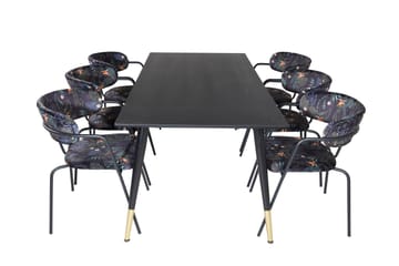 Daicy Spisebord 180 cm med 6 stk. Arcarazo Lenestoler - Møbler - Bord - Spisegrupper