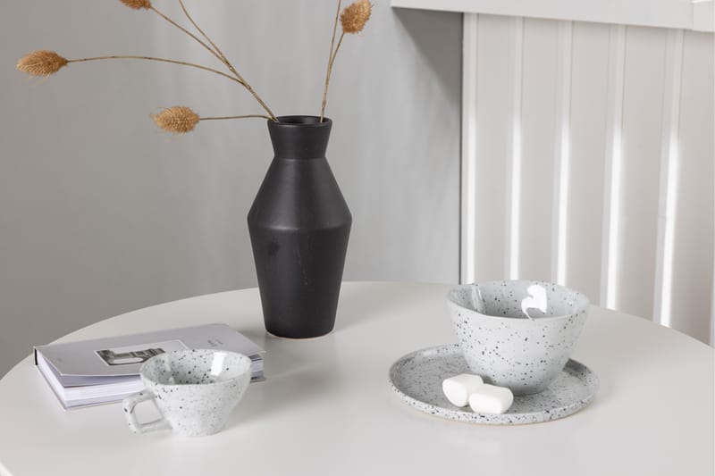 Danburi Spisegruppe 60 cm Rund med 2 Zeno Stoler - Sort - Møbler - Bord - Spisegrupper