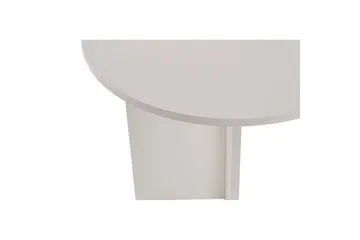Dano Ovalt Spisebord 180x90 cm med Malt Treutseende - Hvit - Møbler - Bord - Spisebord & kjøkkenbord