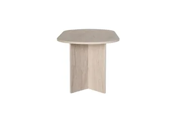 Dano Ovalt Spisebord 180x90 cm med Travertinutseende - Beige - Møbler - Bord - Spisebord & kjøkkenbord