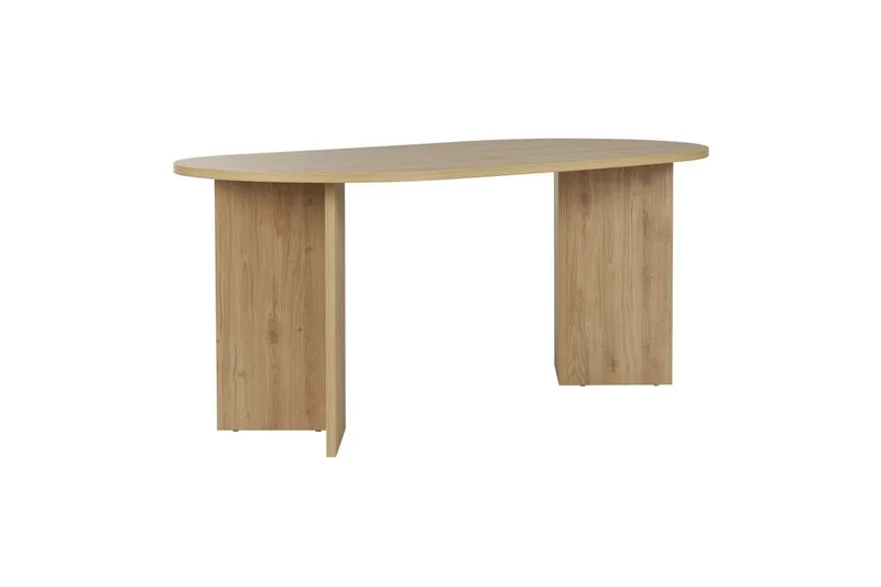 Dano Spisebord 180 cm oval - Natur - Møbler - Bord - Spisebord & kjøkkenbord