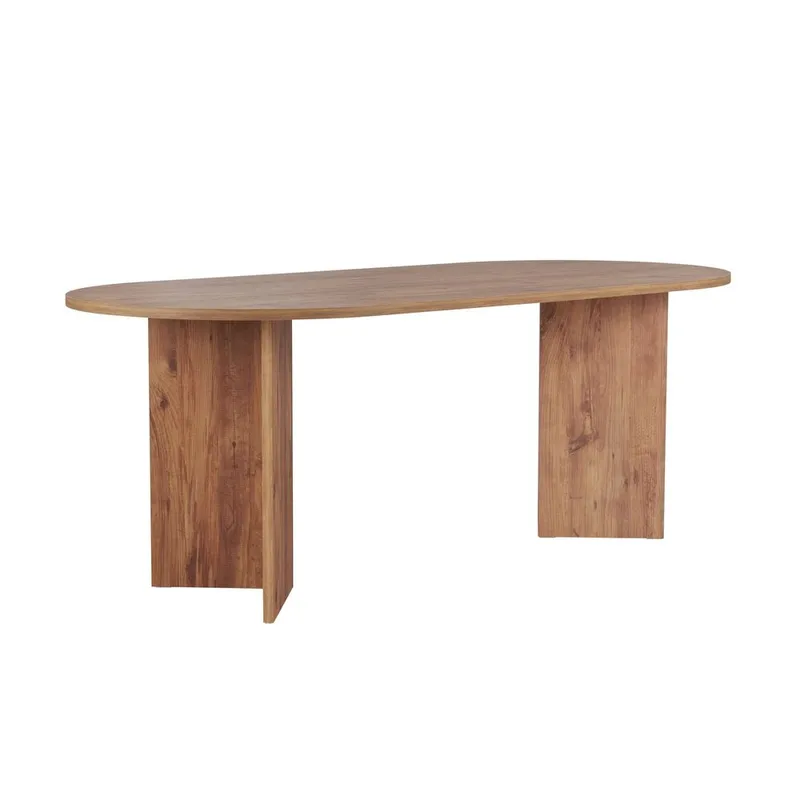 Dano Spisebord Oval 200 cm - Natur - Møbler - Bord - Spisebord & kjøkkenbord