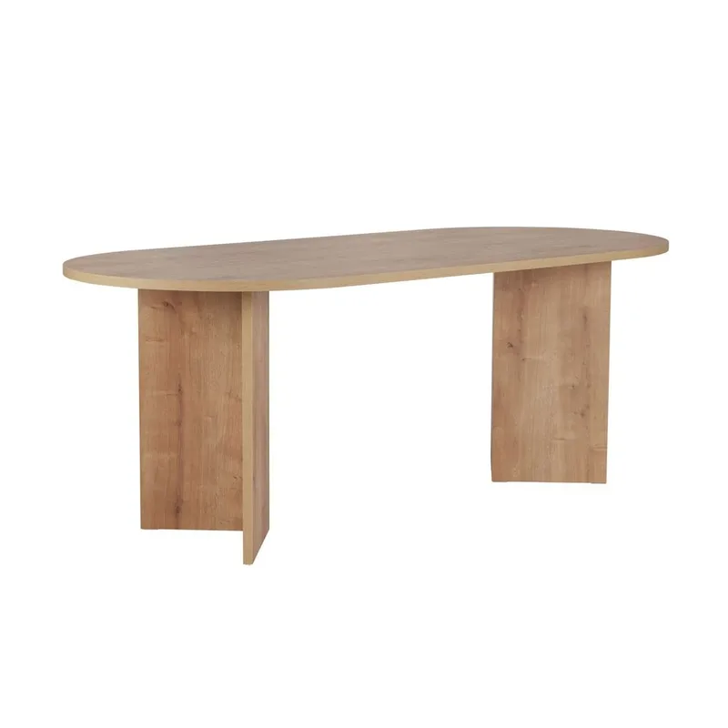Dano Spisebord Oval 200 cm - Natur - Møbler - Bord - Spisebord & kjøkkenbord