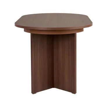 Dano Uttrekkbart spisebord 160–200 cm Ovalt - Valnøtt - Møbler - Bord - Spisebord & kjøkkenbord