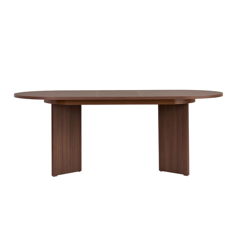 Dano Uttrekkbart spisebord 160–200 cm Ovalt - Valnøtt - Møbler - Bord - Spisebord & kjøkkenbord