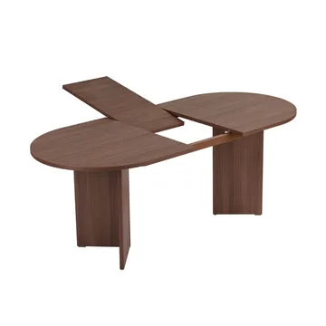 Dano Uttrekkbart spisebord 160–200 cm Ovalt - Valnøtt - Møbler - Bord - Spisebord & kjøkkenbord