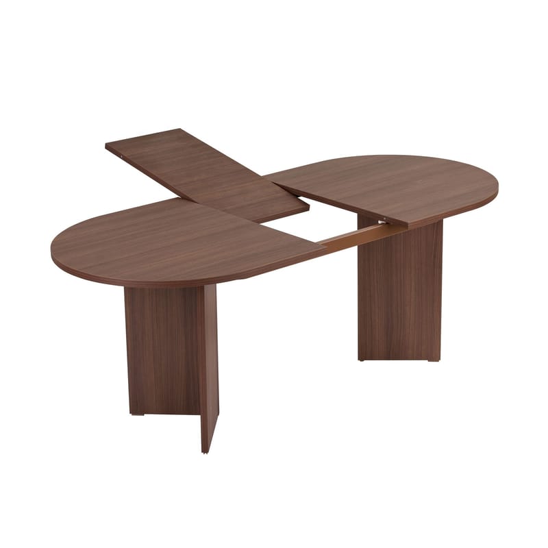 Dano Uttrekkbart spisebord 160–200 cm Ovalt - Valnøtt - Møbler - Bord - Spisebord & kjøkkenbord