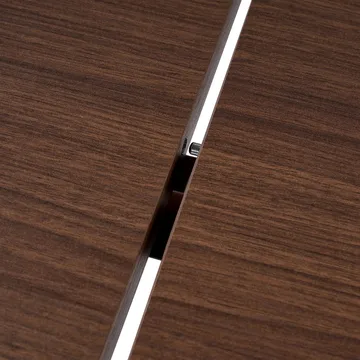 Dano Uttrekkbart spisebord 160–200 cm Ovalt - Valnøtt - Møbler - Bord - Spisebord & kjøkkenbord