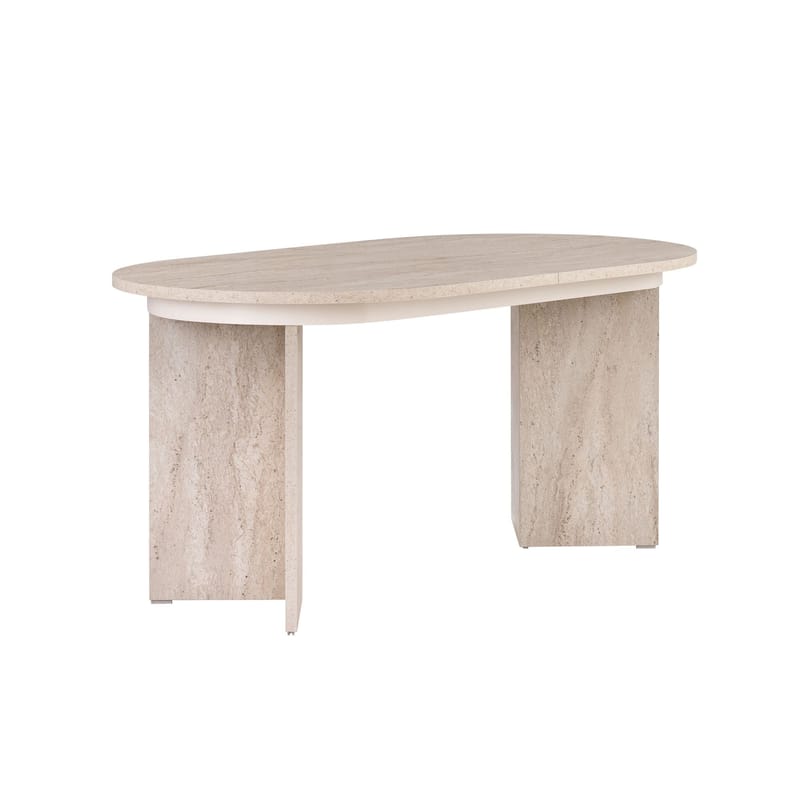 Dano Uttrekkbart spisebord 160-200 cm - Travertin - Møbler - Bord - Spisebord & kjøkkenbord