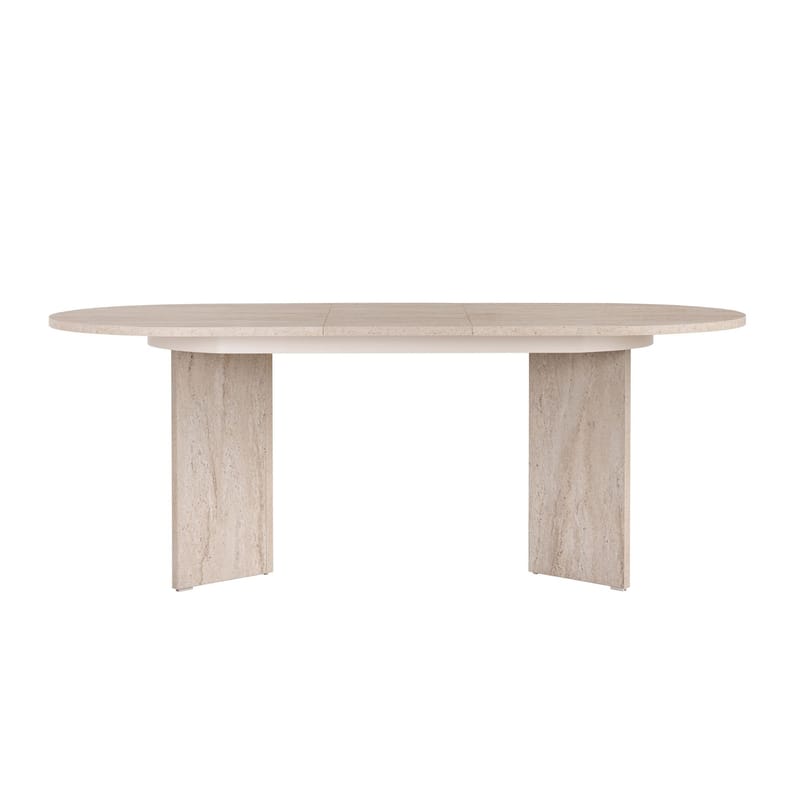 Dano Uttrekkbart spisebord 160-200 cm - Travertin - Møbler - Bord - Spisebord & kjøkkenbord