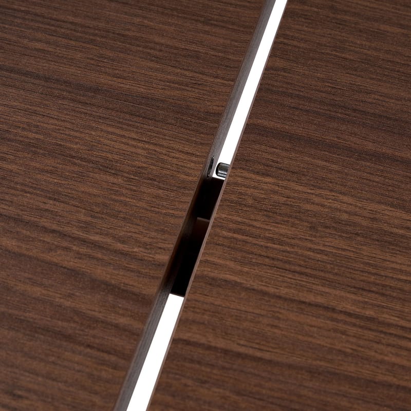 Dano Uttrekkbart spisebord 160 cm - Valnøtt - Møbler - Bord - Spisebord & kjøkkenbord