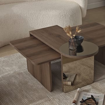Dasina sofabord 105 cm - Bronzie/Valnøtt - Møbler - Bord - Sofabord