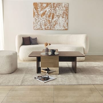 Dasina sofabord 105 cm - Bronzie/Valnøtt - Møbler - Bord - Sofabord