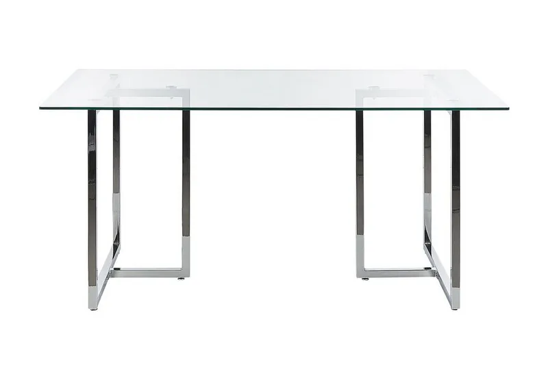 Davson Spisebord 90x160 cm - Sølv - Møbler - Bord - Spisebord & kjøkkenbord