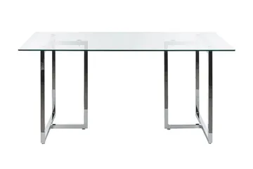 Davson Spisebord 90x160 cm - Sølv - Møbler - Bord - Spisebord & kjøkkenbord