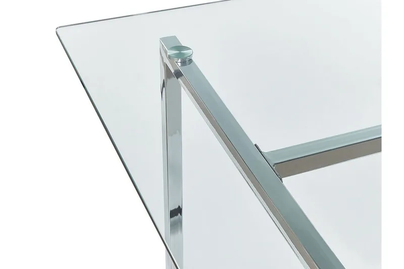 Davson Spisebord 90x160 cm - Sølv - Møbler - Bord - Spisebord & kjøkkenbord