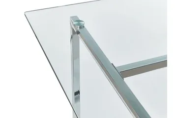 Davson Spisebord 90x160 cm - Sølv - Møbler - Bord - Spisebord & kjøkkenbord