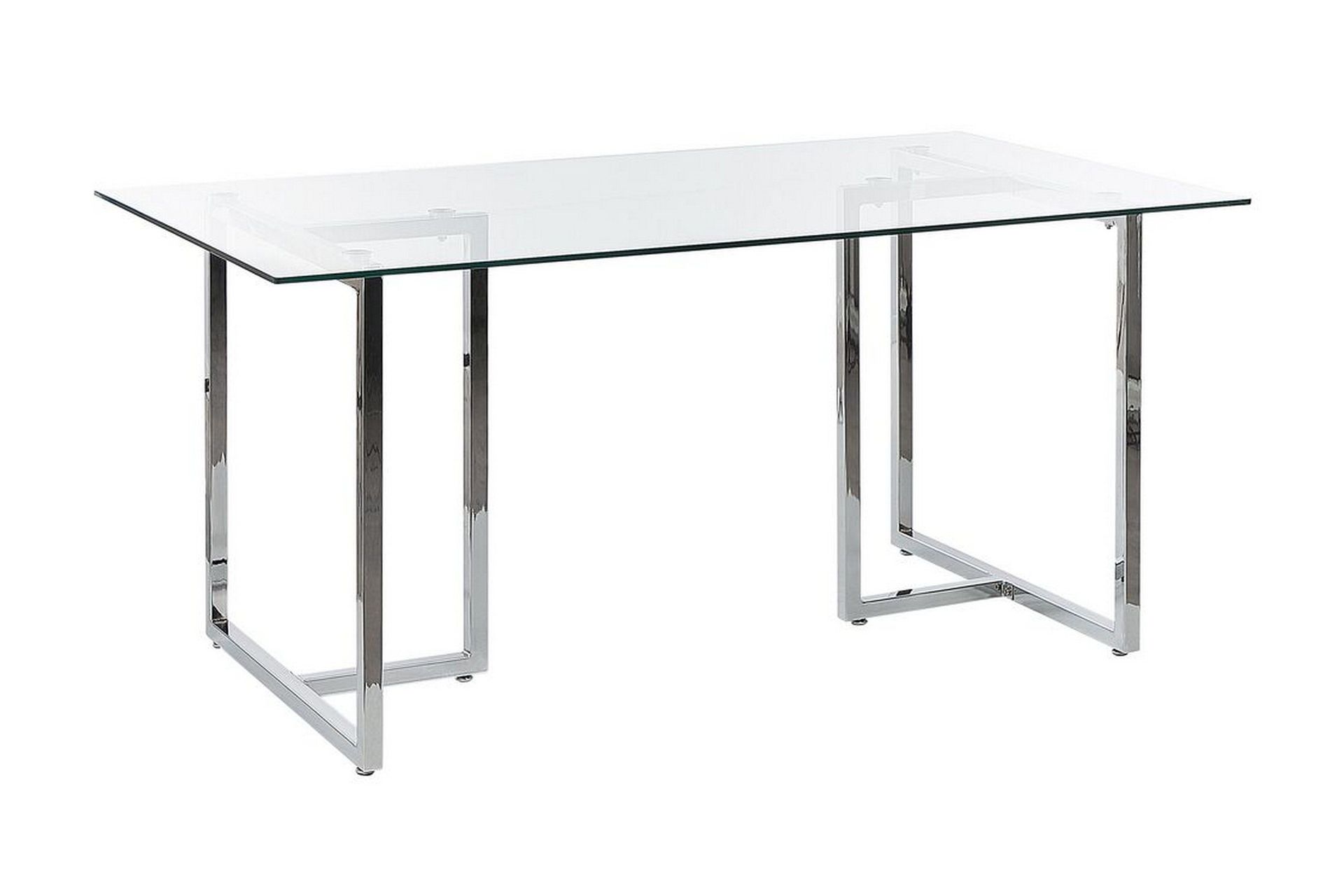 Davson Spisebord 90x160 cm - Sølv