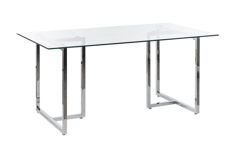 Davson Spisebord 90x160 cm - Sølv - Møbler - Bord - Spisebord & kjøkkenbord