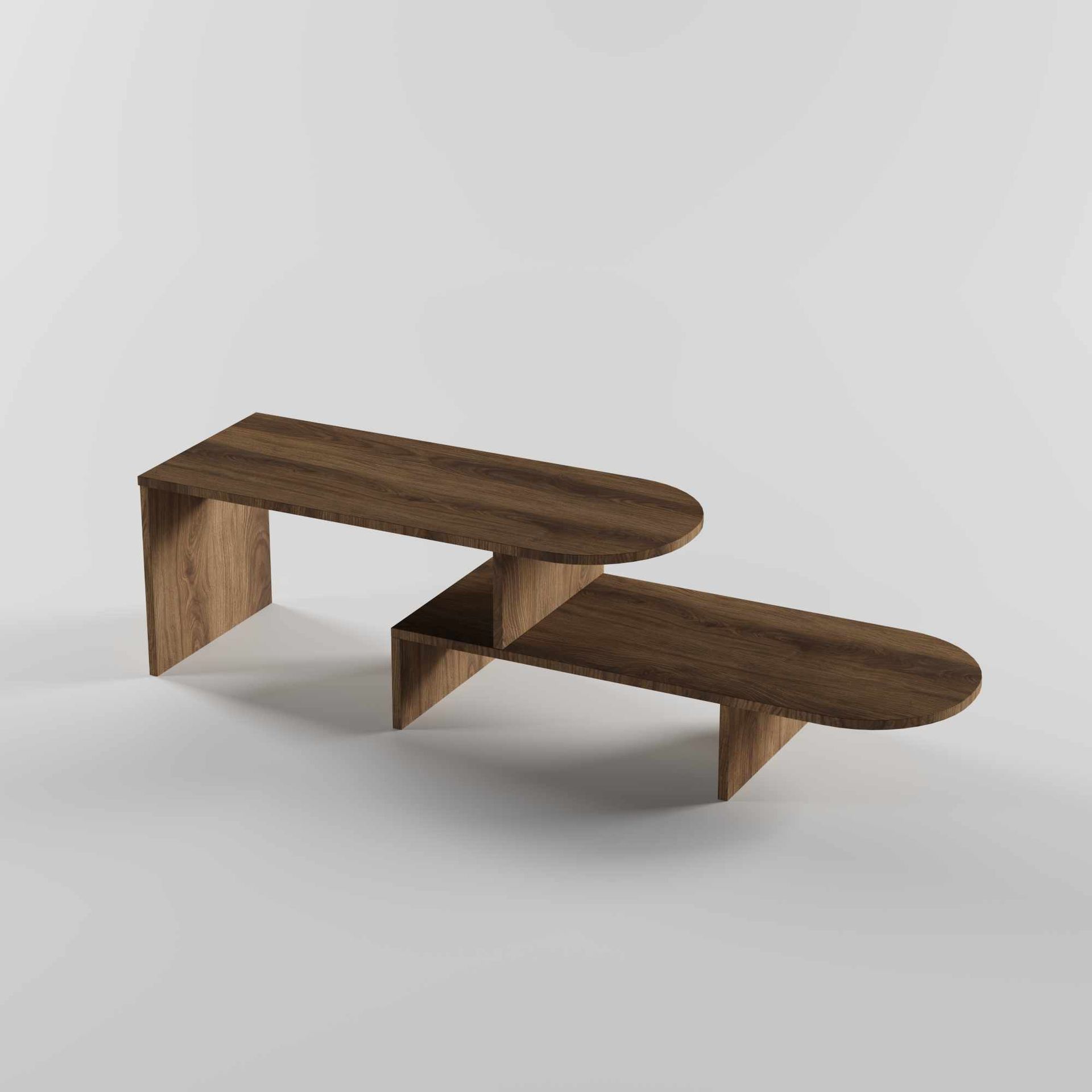 Deliones sofabord 100 cm - Valnøtt