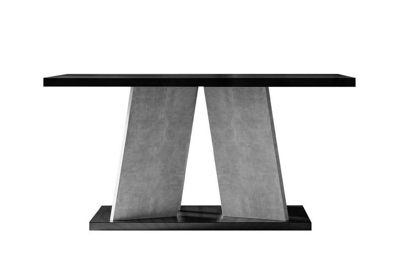 Denogal Sofabord 70 cm - Sort høyglans - Sofabord