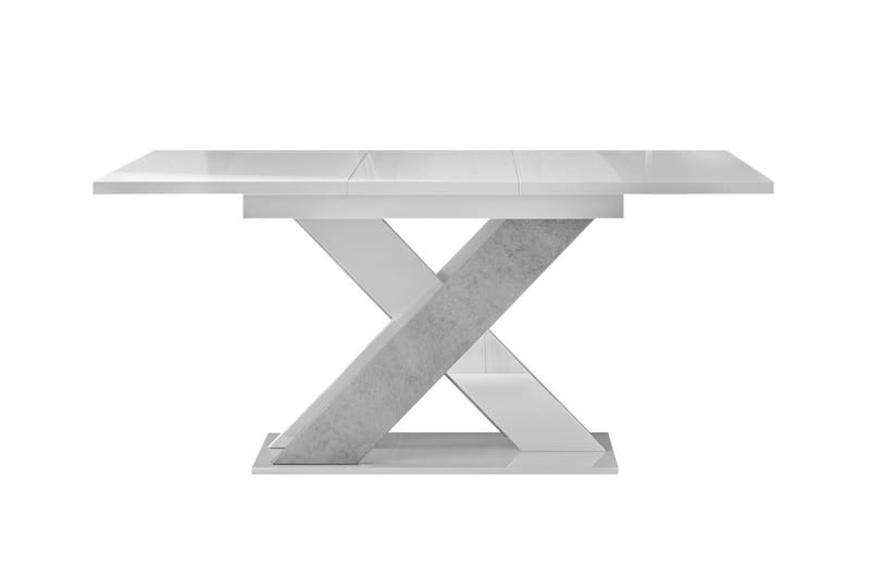 Denogal Spisebord 90 cm - Hvid - Spisebord & kjøkkenbord