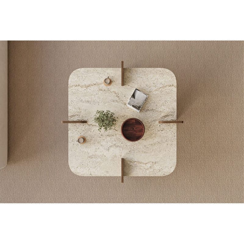 Denros Sofabord 90 cm - Brun/Mørkebrun - Møbler - Bord - Sofabord