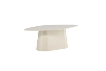 Diamond Stort Ovalt Spisebord 210 cm - Beige - Møbler - Bord - Spisebord & kjøkkenbord