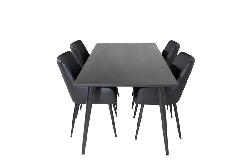 Dipp spisebord 180 cm med 4 Comfort armstoler - Møbler - Bord - Spisegrupper
