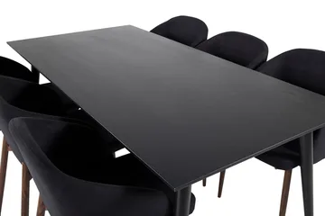 Dipp spisebord 180 cm med 6 Arch spisestoler - Møbler - Bord - Spisegrupper