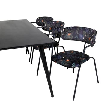 Dipp Spisebord 180 cm med 6 Arrow Lenestoler - Møbler - Bord - Spisegrupper