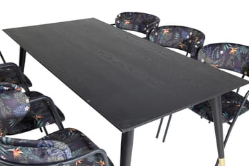 Dipp spisebord 180 cm med 6 Arrow lenestoler - Møbler - Bord - Spisegrupper