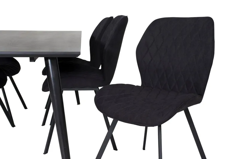 Dipp spisebord 180 cm med 6 Gemma spisestoler - Møbler - Bord - Spisegrupper