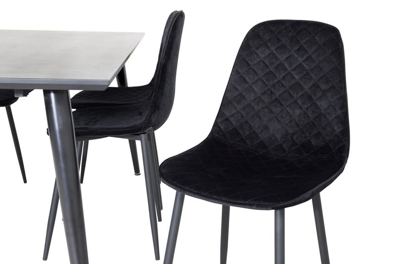 Dipp spisebord 180 cm med 6 Polar spisestoler - Møbler - Bord - Spisegrupper