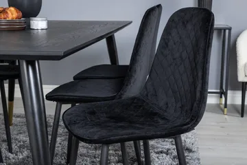 Dipp spisebord 180 cm med 6 Polar spisestoler - Møbler - Bord - Spisegrupper