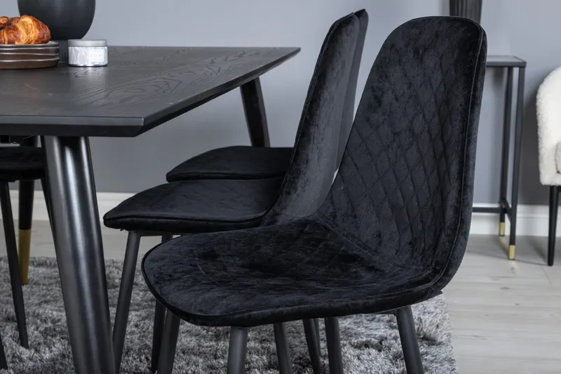 Dipp spisebord 180 cm med 6 Polar spisestoler - Møbler - Bord - Spisegrupper