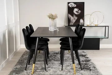 Dipp spisebord 180 cm med 6 Polar kjøkkenstoler - Møbler - Bord - Spisegrupper
