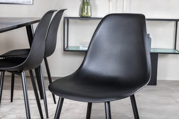 Dipp spisebord 180 cm med 6 Polar spisestoler - Møbler - Bord - Spisegrupper