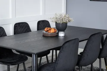 Dipp spisebord 180 cm med 6 Polar spisestoler - Møbler - Bord - Spisegrupper