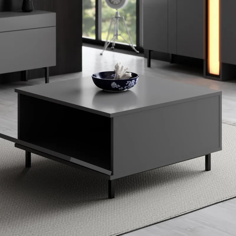 Djarhint Sofabord 75 cm - Antrasitt - Møbler - Bord - Sofabord